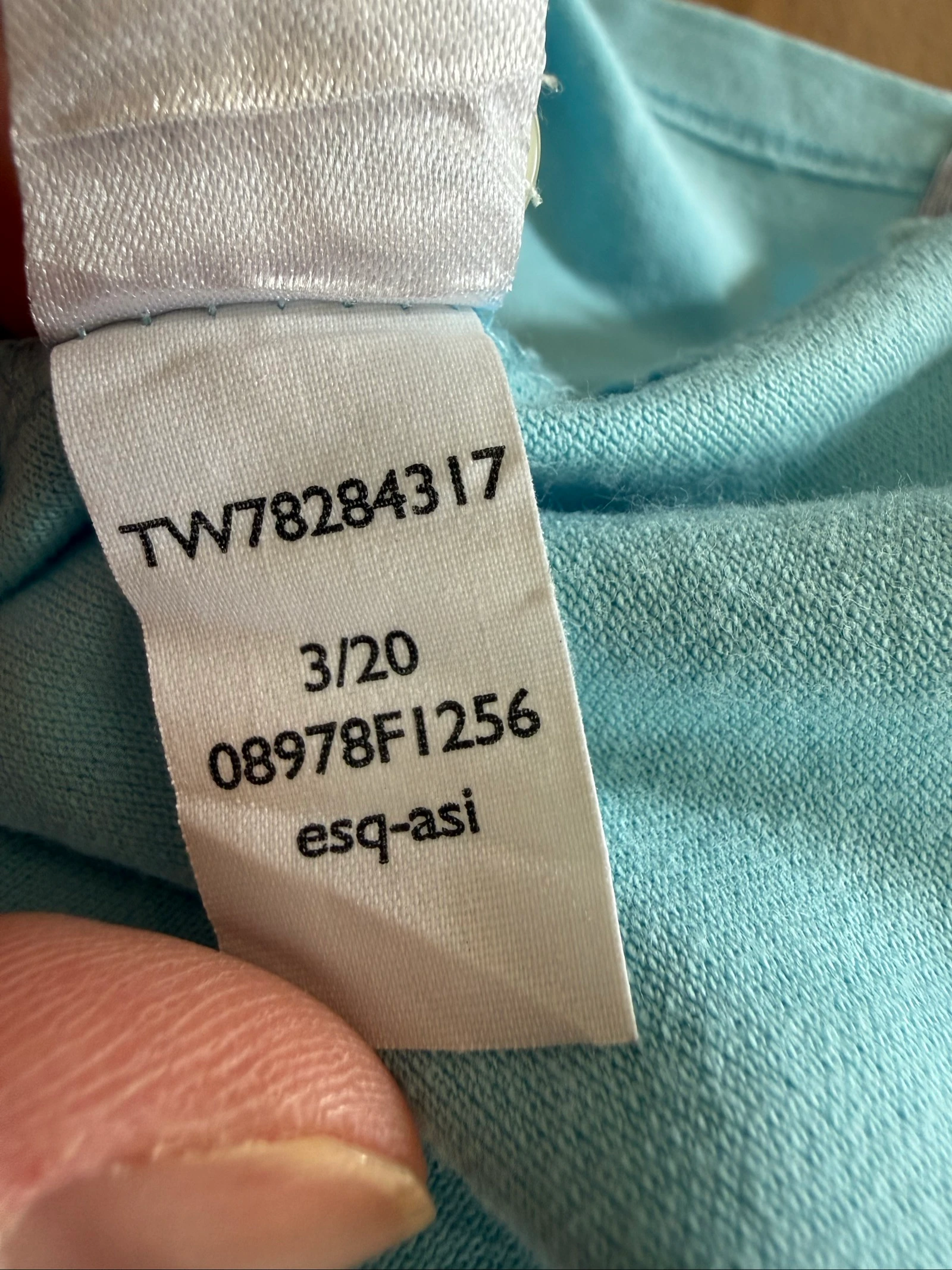 Polo Tommy Hilfiger Hombre M Custom Fit – Azul Cielo – Gran Logo Bordado – Vintage – Estado Perfecto – photo 10